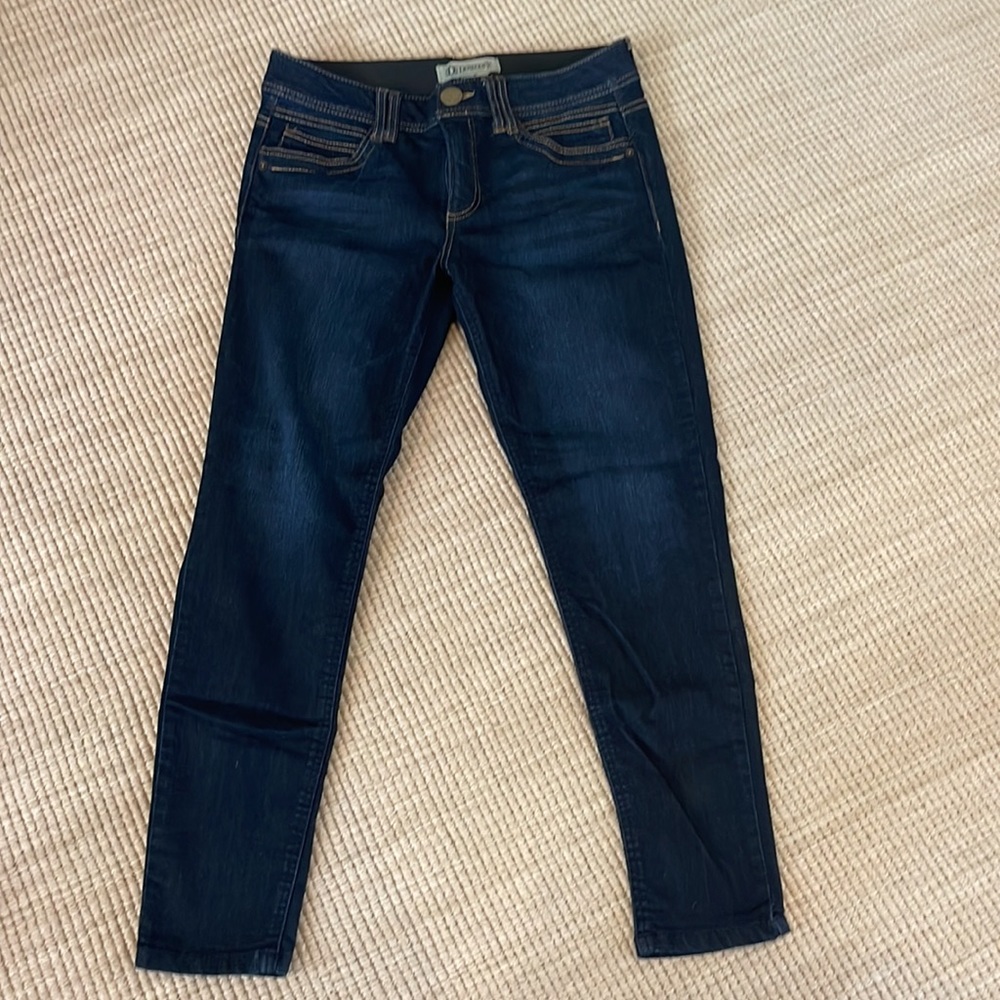 Women’s Democracy Jeans Mid-rise Dark Indigo Ankle Jeans Ab Technology 8